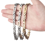 Byzantine Link Cross Bracelet cross bracelets Viking Warriors