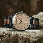 Casual Walnut Wood Watch Watches Viking Warriors