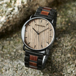 Casual Walnut Wood Watch Watches Viking Warriors
