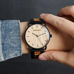 Casual Walnut Wood Watch Watches Viking Warriors