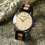 Casual Walnut Wood Watch Watches Viking Warriors