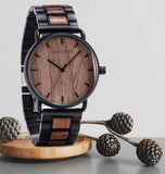 Casual Walnut Wood Watch Watches Viking Warriors