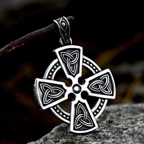 Rosewood Cross Necklace | Viking Warriors