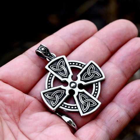 Buy Forged Troll Cross Viking Pendant, Viking Necklace, Viking Jewelry, Viking  Pendant, Iron Pendant at Amazon.in