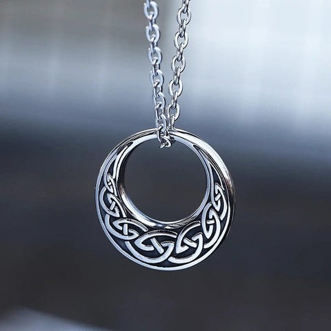 Celtic Knot Luna Necklace necklace Viking Warriors