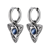 Celtic Knot Trinity Symbol Earrings Viking Warriors