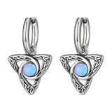 Celtic Knot Trinity Symbol Earrings Viking Warriors