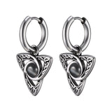 Celtic Knot Trinity Symbol Earrings Viking Warriors