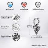 Celtic Knot Trinity Symbol Earrings Viking Warriors