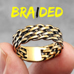 Celtic Knot Weaving Wedding Rings Rings Viking Warriors