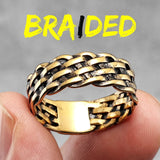 Celtic Knot Weaving Wedding Rings Rings Viking Warriors