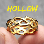 Celtic Knot Weaving Wedding Rings Rings Viking Warriors