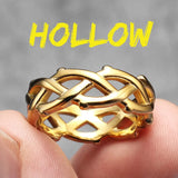 Celtic Knot Weaving Wedding Rings Rings Viking Warriors