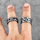 Celtic Knot Weaving Wedding Rings Rings Viking Warriors