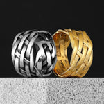 Celtic Knot Weaving Wedding Rings Rings Viking Warriors