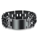 Cuban Chain Cross Bracelet for Men cross bracelets Viking Warriors