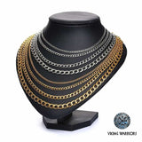 Cuban Chain Necklaces cuban chain necklace Viking Warriors