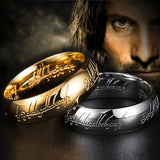 Dark Lord Titanium Steel Couple Ring Rings Viking Warriors