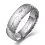 Dark Lord Titanium Steel Couple Ring Rings Viking Warriors