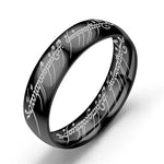 Dark Lord Titanium Steel Couple Ring Rings Viking Warriors