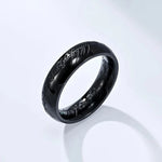Dark Lord Titanium Steel Couple Ring Rings Viking Warriors
