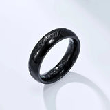 Dark Lord Titanium Steel Couple Ring Rings Viking Warriors