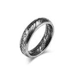 Dark Lord Titanium Steel Couple Ring Rings Viking Warriors