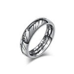 Dark Lord Titanium Steel Couple Ring Rings Viking Warriors