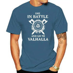 Die In Battle Go To Valhalla Asgard Adult T Shirt Shirts & Tops Viking Warriors