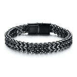 Double Chain Bracelets Bracelets Viking Warriors