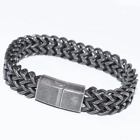 Double Chain Bracelets Bracelets Viking Warriors