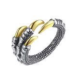 Dragon Claw Adjustable Ring ring Viking Warriors