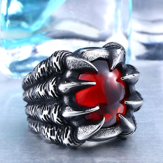 Dragon Claw Stainless Steel Ring – GTHIC
