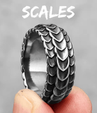 Dragon Scale Ring ring Viking Warriors