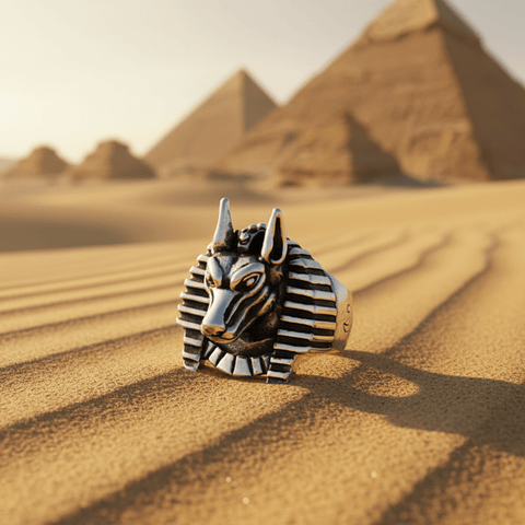 Egyptian God Anubis Ring ring Viking Warriors