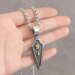 Egyptian Spear Pendant Necklace Necklace Viking Warriors