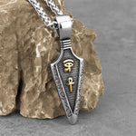 Egyptian Spear Pendant Necklace Necklace Viking Warriors