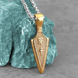 Egyptian Spear Pendant Necklace Necklace Viking Warriors