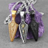 Egyptian Spear Pendant Necklace Necklace Viking Warriors