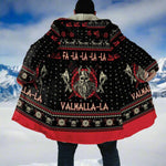 FA-LA-LA-LA-LA VALHALLA-LA VIKING UGLY CHRISTMAS COAT coat Viking Warriors