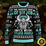 Fa-La-La-La-La Valhalla-La Viking Ugly Christmas Sweater Shirts & Tops Viking Warriors