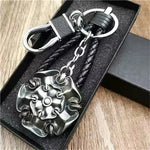 Fantasy Medieval House Sigil Keyring keychain Viking Warriors