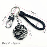 Fantasy Medieval House Sigil Keyring keychain Viking Warriors