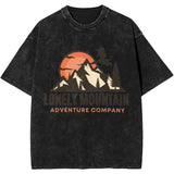 Fellowship Hiking Co An Epic Journey Awaits Fantasy Washed T-Shirt t shirt Viking Warriors