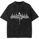 Fellowship Hiking Co An Epic Journey Awaits Fantasy Washed T-Shirt t shirt Viking Warriors