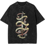 Fellowship Hiking Co An Epic Journey Awaits Fantasy Washed T-Shirt t shirt Viking Warriors