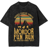 Fellowship Hiking Co An Epic Journey Awaits Fantasy Washed T-Shirt t shirt Viking Warriors