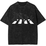 Fellowship Hiking Co An Epic Journey Awaits Fantasy Washed T-Shirt t shirt Viking Warriors