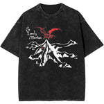 Fellowship Hiking Co An Epic Journey Awaits Fantasy Washed T-Shirt t shirt Viking Warriors