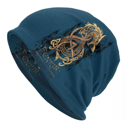 Fenrir The Nordic Wolf Beanie Caps beanie cap Viking Warriors